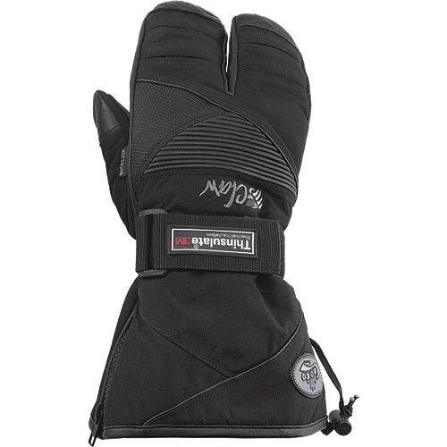 Рукавицы CORDURA CLAW 3 ПАЛЬЦА ЧЕРНЫЕ MED съемная подкладка для снегохода 223002 - Изображение 1 из 1