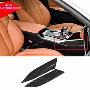 Carbon fiber Central Control Side Gear Shift Trim For BMW 3 Series G20 G28 2020 - Picture 1 of 10