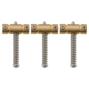 3pcs Brass Bridge Saddles 10.8mm for Vintage Tele Electric Guitar Bridge - Picture 1 of 6