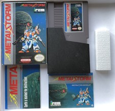 Metal Storm (Nintendo, NES) CIB Complete w/ Poster! 100% Authentic & Ultra Rare!