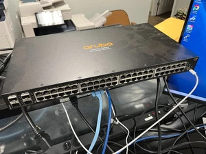 HPE Aruba R8N86A 6000 48G 4SFP Switch, Fully Tested - Picture 1 of 15