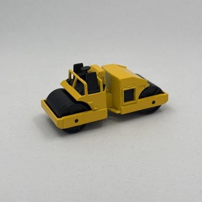 1986 Hot Wheels 69 CAT Road Roller Yellow Diecast Malaysia Steam Roller Toy - Image 1 of 4
