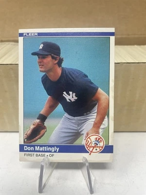 Juego completo de béisbol Fleer 1984 #1-660 Don Mattingly novato Foto 1 de 4