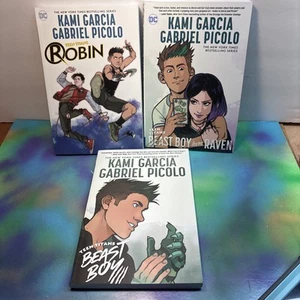 Teen Titans Robin Graphic Novel Beast Boy Loves Raven drei Bücher - Bild 1 von 11