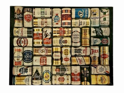 Vintage 1975 Springbok What's Your Pleasure Beer Can Puzzle 4064 500 Pc Complete - Image 1 of 4