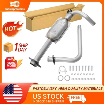 Catalytic Converter For 1994-1995 Chevy C1500 Suburban Tahoe GMC K1500 Yukon Foto 1 de 4