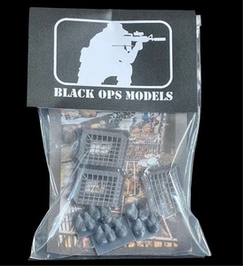 Black Ops 1/35 Chickens for Market Set - Picture 1 of 1