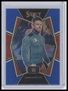 2022 Panini Select WWE #155 Jordan Devlin Blue Prizms #/199 - Picture 1 of 2