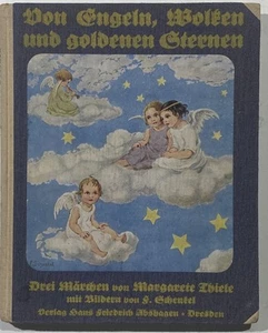 Märchenbuch - Von Engeln Wolken Sternen Drei Märchen Margarete Thiele 1928 - Imagen 1 de 1
