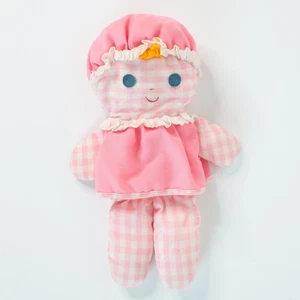 Fisher Price Lolly Dolly 1975 Puppe 12 Zoll Plüsch Rassel in Kopfflecken (B) - Bild 1 von 6