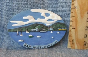 Bar Harbor Maine 3D Magnet Souvenir Refrigerator - Picture 1 of 2