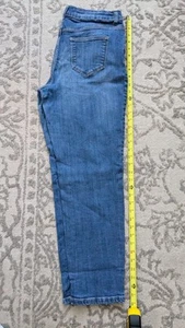 Jeans donna denim by tu denim taglia 34 S blu taglio dritto gamba affusolata - Foto 1 di 4