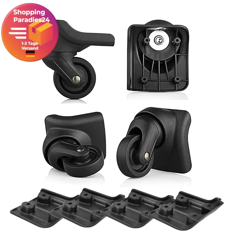 Volein 2 Pair Kofferrollen Ersatzrollen für Koffer Koffer Ersatzrollen Schwen... - Bild 1 von 4