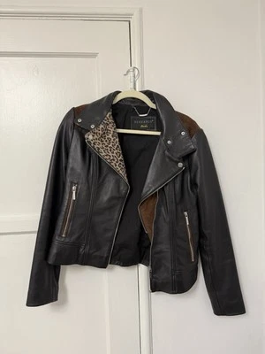 Chaqueta de cuero Bernardo única originalmente $300 Foto 1 de 2