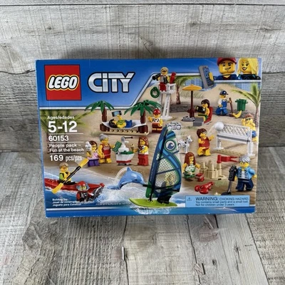 LEGO 60153 City People Pack Diversión en la Playa Nuevo Sellado Minifigura Retirada 2017 Foto 1 de 3