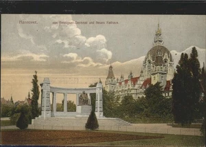HANNOVER  CITY bennigsen-DenkmalNeues Rathaus - Bild 1 von 2