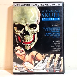 SCREAMING SKULL COLLECTION (2013) DVD 8 Films! Horror Suspense Thriller - Picture 1 of 4