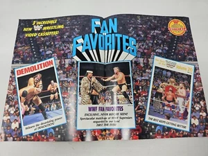 WWF VOL 20- Jimmy Snuka Demolition Coliseum Home Video Ad ORIGINAL - Picture 1 of 7