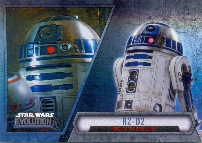 2016 Star Wars Evolution Silver Parallel Card 78 - R2-D2 - Image 1 of 1
