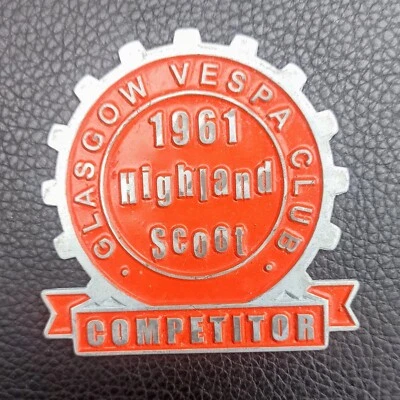 Emblem Glasgow Vespa Club - Image 1 of 4