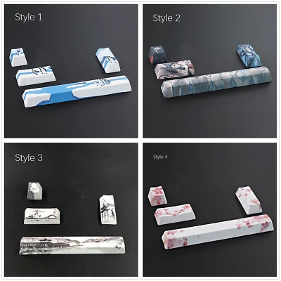 PBT Mechanical Keyboard Keycaps Unique Key Cap Space Key/ESC Key/Enter Key - Image 1 of 4