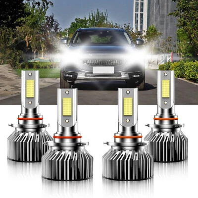 Faro LED bombillas súper brillantes 6000K 9005 9006 para Volvo V90 1997-1998 4 piezas Foto 1 de 4