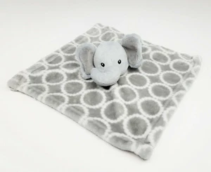 HUDSON BABY HB GRAY ELEPHANT Baby Lovey Security Blanket Plush - Picture 1 of 3