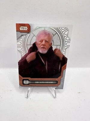 Star Wars High Tek 2024 Topps Throne Room Pattern Base Card #75 Obi-Wan Kenobi - Image 1 of 2