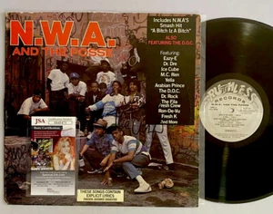 Ice Cube ~ Firmado ~ Certificado JSA ~ Nuevo con caja and the Posse ~ disco de vinilo de 1989 - Imagen 1 de 8