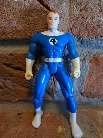 Fantastic Four Mr Fantastic Super Stretch Arms Toy Biz Action Figure 1994 Vtg 5" Cover