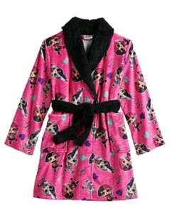 LOL SURPRISE PINK PLUSH BATHROBE- Size 6. NWT - Picture 1 of 1