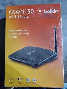 New Netgear G54/N150 Wireless Router Belkin WiFi 150 MBPS 2.4 Ghz Strong Range - Picture 1 of 6