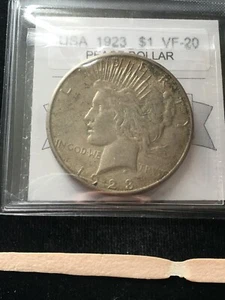 1923 USA, Silver Peace Dollar - Picture 1 of 8
