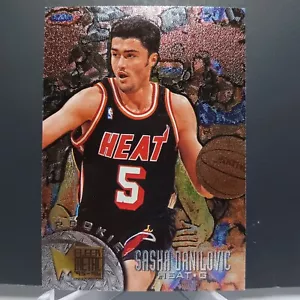 Tarjeta de baloncesto Metal Miami Heat 1995-96 #162 novato Sasha Danilovic - Imagen 1 de 4
