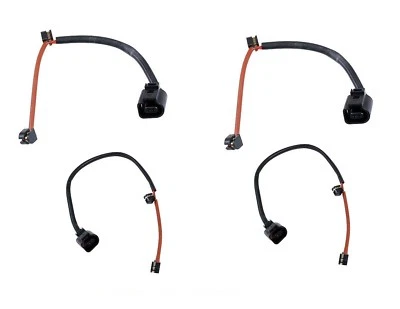 For Audi Q7 Porsche Cayenne VW Touareg Front & Rear Disc Brake Pad Wear Sensors - Image 1 of 4