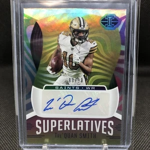 2021 Panini Illusions - Superlatives Signs #SU-7 Tre'Quan Smith /99 (AU) - Bild 1 von 2