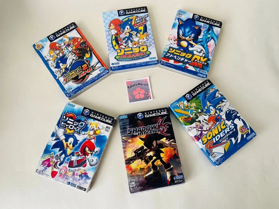 Nintendo Gamecube GC Sonic Adventure 2 Mega collection DX Heroes Shadow Riders - Image 1 of 1