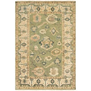 Surya HIL-9017 Hillcrest Area Rug, Dusty Sage Yellow Light Sage Teal - 2 X 3 - Picture 1 of 3
