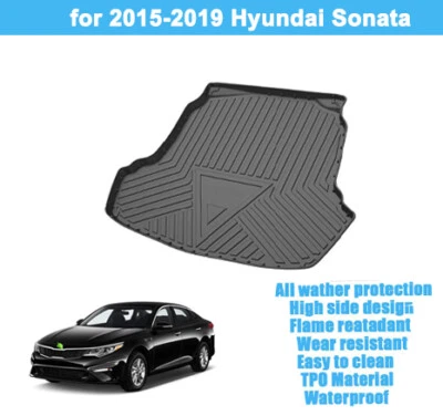 Alfombrilla de carga TPO para Hyundai Sonata 2015-2019 para todo tipo de clima Foto 1 de 4