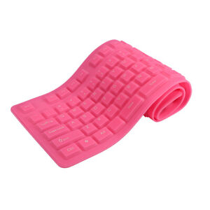 : 108 Keys USB Silicone Flexible Foldable Keyboard  Waterproof Dustproof S3K6