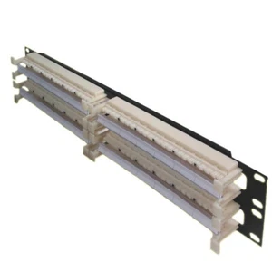 110 Wiring Connecting Block Rack Mount Phone Distribution - CAT5E 200 Pair - Afbeelding 1 van 1