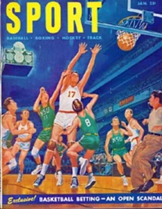 Basketball Betting January 1951 Sport Magazine - Picture 1 of 1