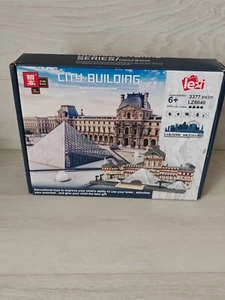 Paris Louvre Museum Architecture Building Blocks Mini Bricks France House Model - Bild 1 von 4