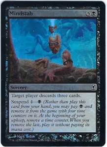 FOIL Mindstab Time Spiral Common – MTG Magic the Gathering Card - Picture 1 of 2
