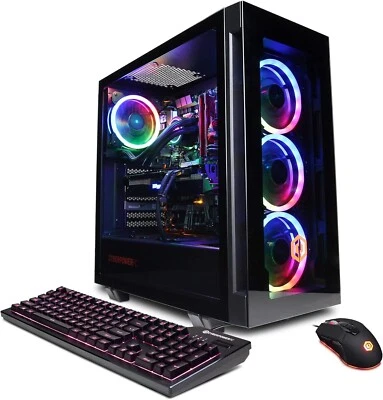CyberpowerPC Gaming i7-11700KF RTX 3070 Ti 16GB DDR4 1TB NVMe SSD 1TB HDD Win10H - Image 1 of 4