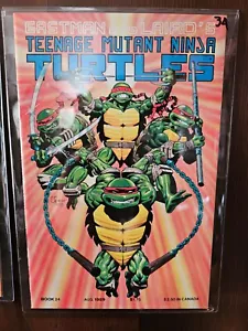 Teenage Mutant Ninja Turtles #24 (Mirage Studios August 1989) - Picture 1 of 2