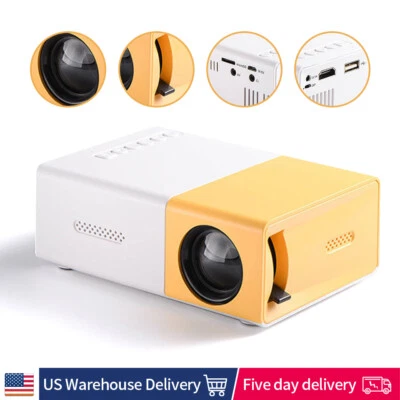 Mini Portable Projector 1080P Movie Projector for Home Theater - Image 1 of 4