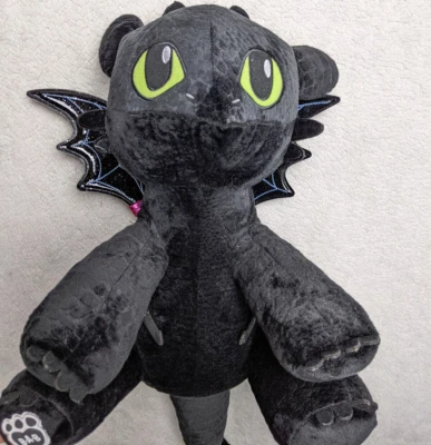 Toothless Build a Bear 2023 BAB How To Train Your Dragon *No Wings - Image 1 of 4