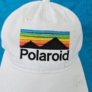 Polaroid Hat Baseball Cap Strapback Adjustable Film Maker Logo OSFM Dad Cap - Picture 1 of 23