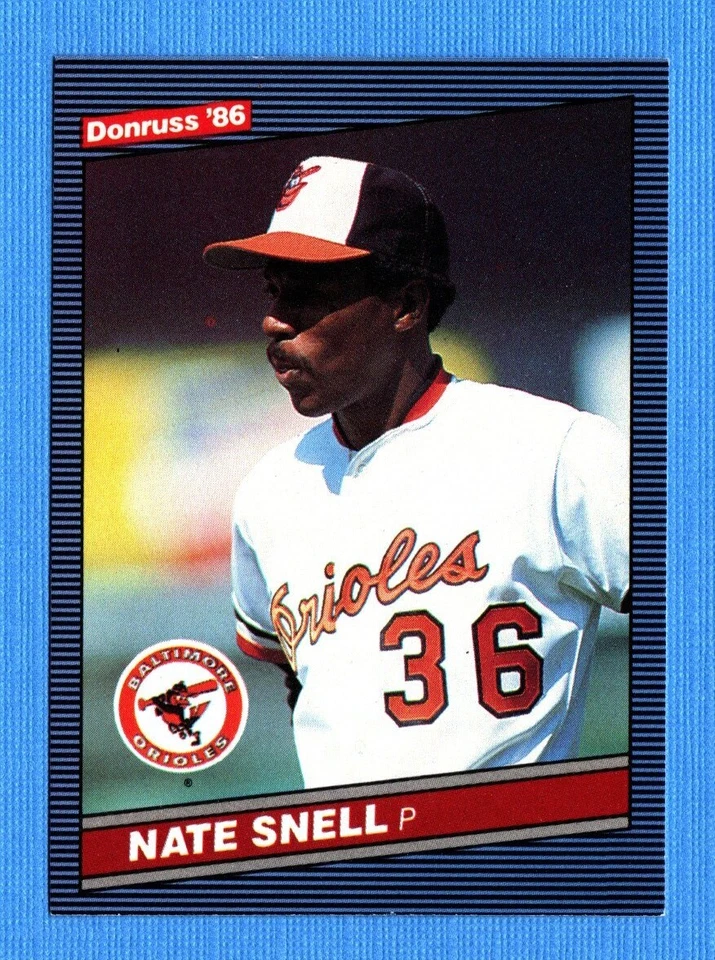 1986 Donruss #367 Nate Snell Baltimore Orioles - Image 1 of 1
